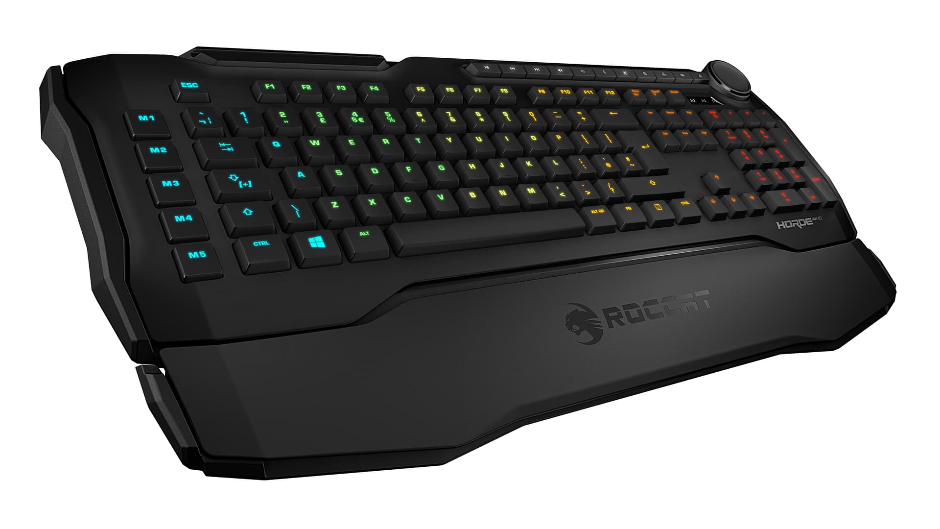 Roccat Horde 2.0 Membranical Fast Gaming Keyboard with Tuning Wheel
