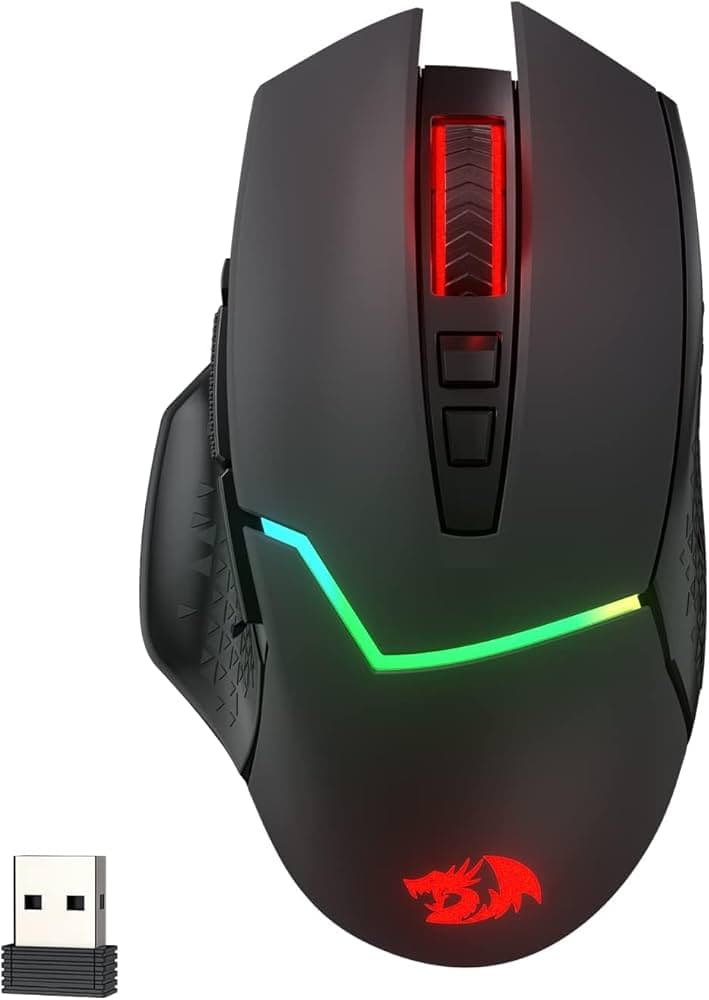 Redragon Mirage M690 PRO Wireless Gaming Mouse with Rapid Fire Key