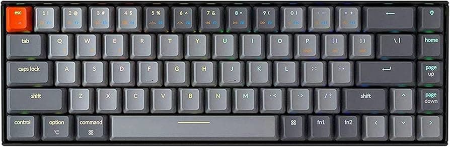 Keychron K6 Bluetooth RGB Backlit Aluminium Mac/PC 65% Keyboard
