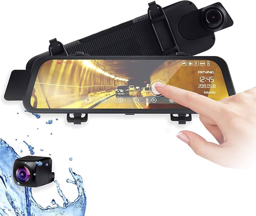 Rexing M1 Pro Front and Rear Mirror Dash Cam