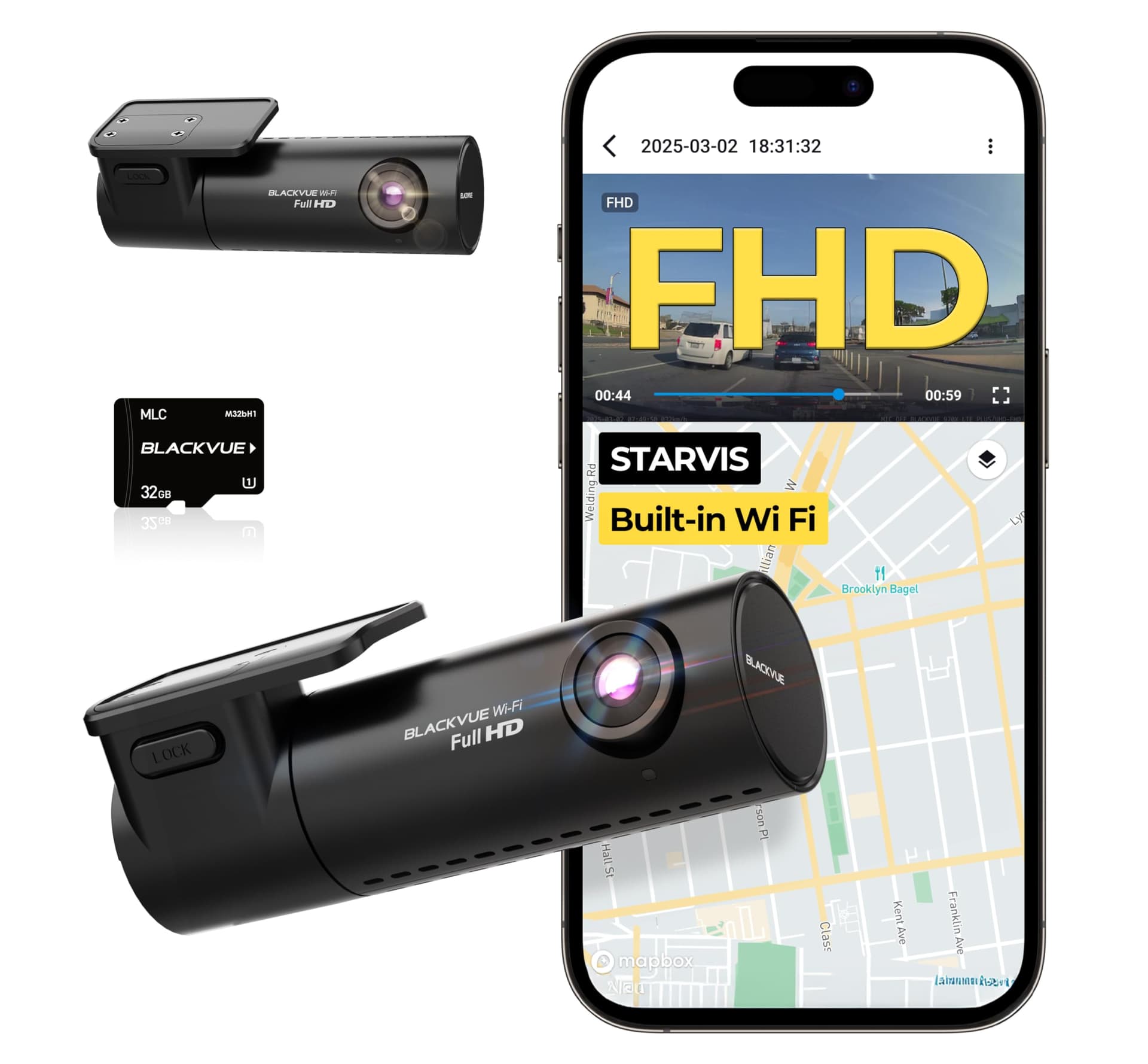 BlackVue DR590X-1CH Full HD Dash Cam