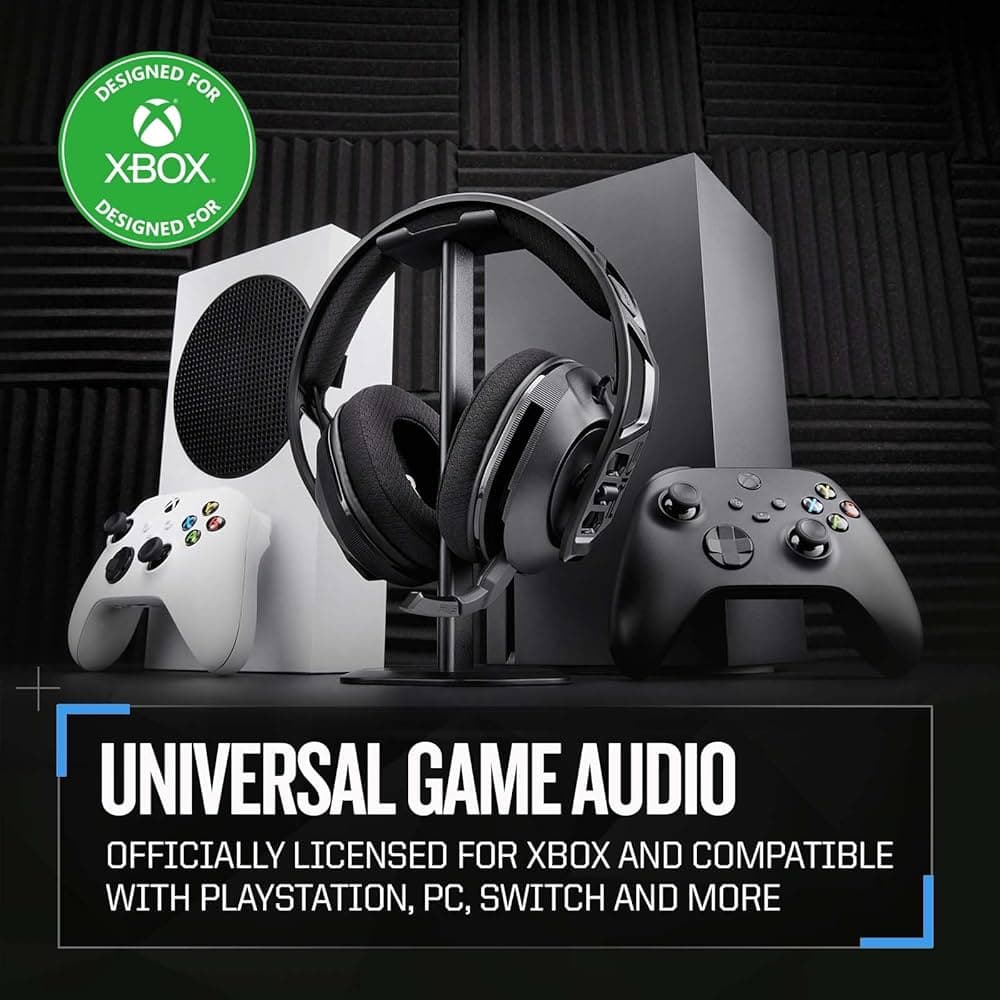 RIG 600 Pro HX Dual Wireless Gaming Headset with Bluetooth & Dolby Atmos 3D Audio for Xbox