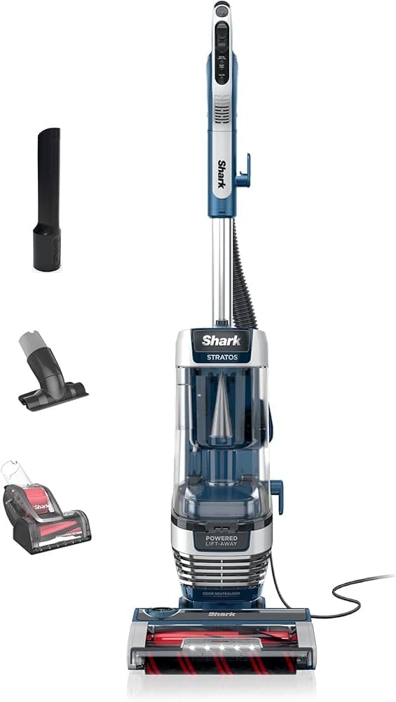 Shark Stratos Upright Vacuum with DuoClean PowerFins az3002